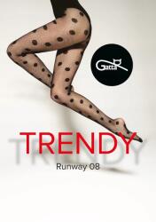 Gatta Harisnyanadrág Gatta Runway Wz 08 Necc 1/2 fekete