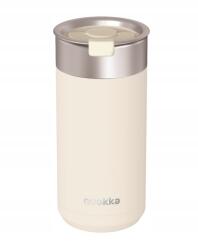 QUOKKA Rozsdamentes acél termosz bögre szűrővel Boost Nude 400 ml (40082)