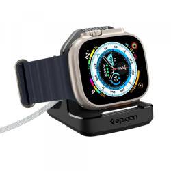 Spigen Suport Spigen Rugged Armor pentru Apple Watch Series, Negru AMP05764 (AMP05764)