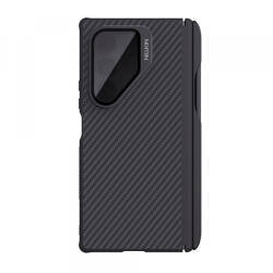 Nillkin Husa MagSafe pentru Samsung Galaxy Z Fold7 F966, Nillkin, CarboProp with Transparent Black Lens Cover and S-Pen Holder, Neagra