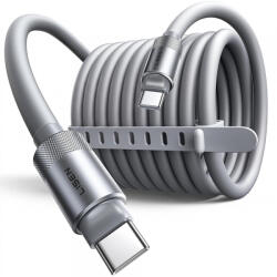 Lisen Cablu Date si Incarcare USB-C - USB-C Lisen L115, 100W, 3m, Gri YL0126010031