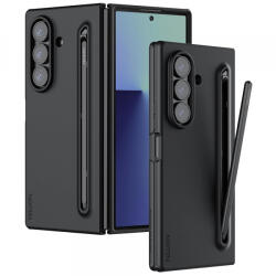 Nillkin Husa pentru Samsung Galaxy Z Fold7 F966, Nillkin, Flex Pure with S-Pen Holder, Neagra - gsmboutique