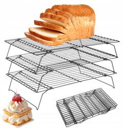  Hűtőrács Cukrászrács Helytakarékos Strapabíró Zárható (Kratka cukiernicza)
