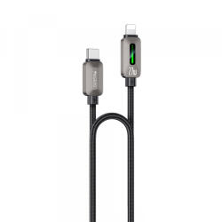 Yesido Cablu Date si Incarcare USB-C - Lightning Yesido CA199, 27W, 1.2m, Negru - gsmboutique