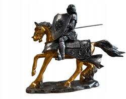 Dikom Lovag Figura Dikom műgyantából Harcos Lándzsa Pajzzsal Nagy 40cm (5907296316615 DIKOM)