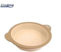 Heinner TAVA ROTUNDA DIN SILICON CU INEL METALIC 30.5x25.5x7 CM, NUVA (HR-YW-SR27)