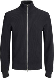 JACK & JONES Jachetă Jjeperfect Rib Full Zip 12298380 C-N10 black