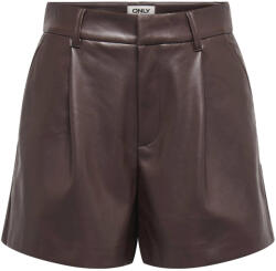 ONLY Bermude Onlsmooth Hw Faux Lea 15351265 19-1109 TCX chocolate torte