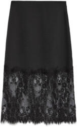 VERO MODA Fusta Vmollie Lace Hw 7/8 10352633 C-N10 black