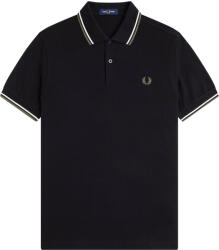 FRED PERRY Polo Twin Tipped M3600 W54 blk/ecr/lrlwgren