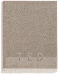 TED BAKER Eșarfă Bowins Branded Woven 285985 brn-choc