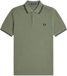 FRED PERRY Polo Twin Tipped M3600 Z50 lrlwrthgreen/blk