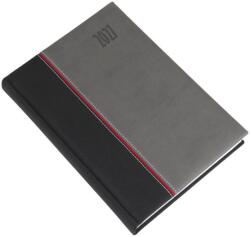 REALSYSTEM Agendă REALSYSTEM Kensington A/5, cu pagini albe, gri, pentru fiecare zi, 2027 (5321-71)