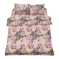 Vanora Set de pat king size bumbac, 92 gsm, Peony (VN-KGBED92-PNY) - balutatech Lenjerie de pat