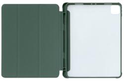 Gigapack IPAD 10.2 (2021) / 10.2 (2020) / 10.2 (2019) GIGAPACK Husă cu suport, cu efect de piele, FLIP activ, suport pentru creion, VERDE ÎNCHIS (GP-132694)