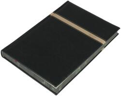 REALSYSTEM Agendă REALSYSTEM Business B/5, cu pagini galbene zilnice, margini cu grafică personalizată, tipărită în verde, 2027 (5624-08)