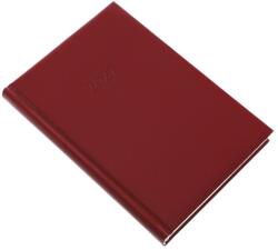 REALSYSTEM Agendă REALSYSTEM Standard A/5, pagini albe, copertă bordó, 2027 (5321-09)