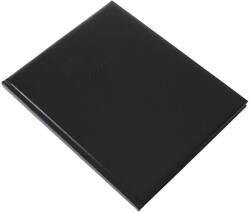 REALSYSTEM Agendă REALSYSTEM Standard A/4S săptămânală, pagini albe, coperți negre, 2027 (5211-01)