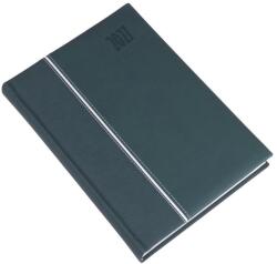 Realsystem Agendă REALSYSTEM Kensington A/5 zilnică, cu pagini albe și verde, 2027 (5321-78)