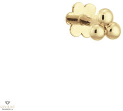 Jackie Gold arany fülpiercing - JKP24-432