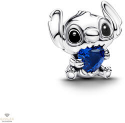 Pandora Disney Stitch egy kék szívet harap charm - 794731C01