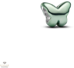 Pandora mini zöld Pillangó charm - 794783C01