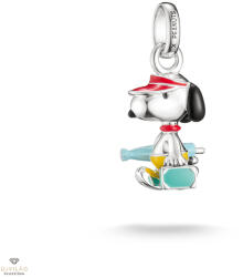 Thomas Sabo Charm Club Connect Peanuts Snoopy strandfelszereléssel charm medál - CC1345-664-7