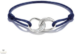 Thomas Sabo Sterling Silver Thomas Sabo Textil Együtt karkötő 24 cm - A2236-051-32-L24