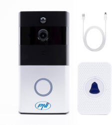PNI Interfon video WiFi PNI SafeHome PT710B HD cu sonerie si cablu micro USB (PNI-PT710-CMU)