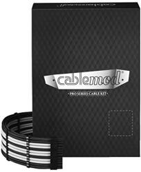 CableMod PRO C-Series Kit AXI, HXI black/white - ModMesh (CM-PCSI-FKIT-NKKW-R)