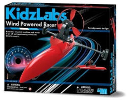 4M Kit DIY KidzLabs - Masinuta cu propulsie eoliana (4M-03437)