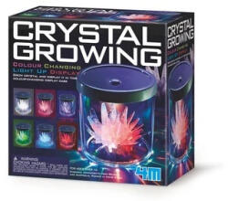 4M Kit experimente KidzLabs - Cristale luminoase cu suport LED (4M-03934/EU)