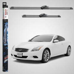 Bosch Ștergătoare Parbriz Infiniti G Coupe 2007-2013 | Set Față 650+400mm Aerotwin AR653S | Bosch (AR653SINFGCOUPE0713)