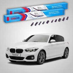 TeamCar Ștergătoare BMW Seria 1 Hatchback 5UȘI (F20) 2011-2019 | Set Față Flat Premium - TeamCar® (TC-F20-550450FLP)