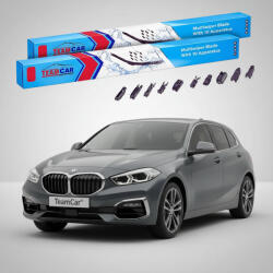 TeamCar Ștergătoare BMW Seria 1 Hatchback (F40) 2019-prezent | Set Față Flat Premium - 61 61 5 A25 860 (TC-F40-650400FLP)