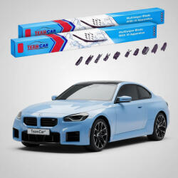 TeamCar Ștergătoare BMW M2 (G87) 2021-prezent | Set Față Flat Premium - TeamCar® (TC-G87-600475FLP)