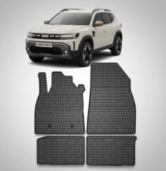 FroGum Set Covorase Auto din Cauciuc pentru Dacia Duster 3 1.6 HYBRID 140 (PYM/PYN, 2023-prezent) - 4 Piese | Frogum El Toro (MMTA040432550-DUSTER3-HYBRID)