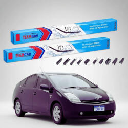 TeamCar Ștergătoare Toyota Prius W20 NHW20 2003-2009 | Set Față Flat Premium - TeamCar® (TC-PRIUSW20-6540FLP)