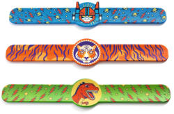 DJECO Rácsapós karkötő - Dínó, Tigris, Szuperhős - Winding bracelets dino, tiger, superhero (DD03456)