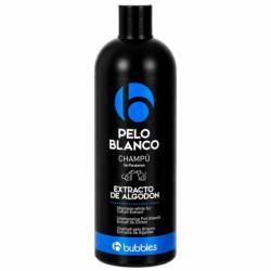 BUBBLES WHITE COAT SHAMPOO CU EXTRACT DE BUMBAC 1L (TPC-1019)