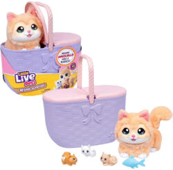 Moose Little Live Pets - Interaktív Mama Surprise cicamama bébi cicákkal (LLP26785) - morzsajatekbolt
