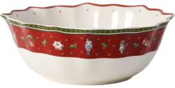 Villeroy & Boch Toy's delight közepes salátástál, porcelán, 25 cm, fehér/piros, Villeoy&Boch (240155)