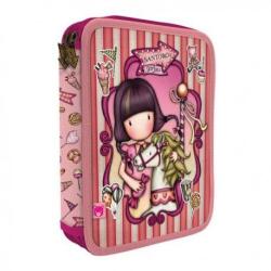 Santoro Gorjuss Tolltartó, felszerelt, 2 rekesszel, Carousel modell, 23, 5 cm x 19 cm x 4 cm, többszínű