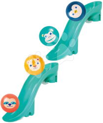 Ludi Jucărie de baie Tobogán Water Slides Ludi modulară, 2 tobogane și 4 bile de la 10 luni (LU40093)