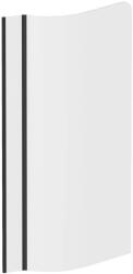 RAVAK ARC paravan cadă 81 cm o piesă negru mat/sticlă transparentă 7Q7P03L0Y1 (7Q7P03L0Y1)