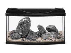 Diversa Acvariu STARTUP 80 LED CURBAT NEGRU + Ryuoh Shine River Kit