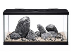 Diversa Acvariu STARTUP 80 LED DREPT NEGRU + Ryuoh Shine River Kit