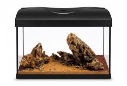 Diversa Acvariu STARTUP 40 LED DREPT NEGRU + Dragon Whisper River Kit