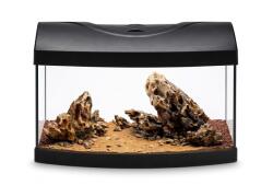 Diversa Acvariu STARTUP 40 LED CURBAT NEGRU + Dragon Whisper River Kit