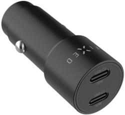 FIXED Autós töltő 2xUSB-C 65W fekete FIXCC65-CC-BK (FIXCC65-CC-BK)